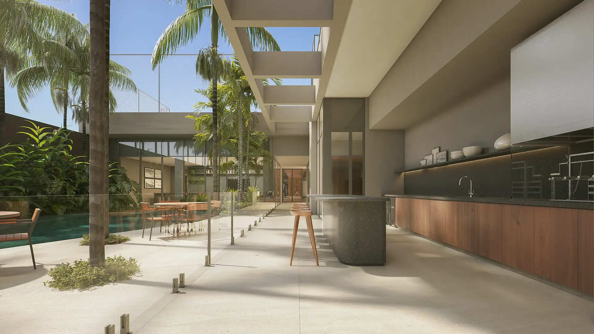 Bar piscina